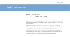 Desktop Screenshot of bettinabrenner.com