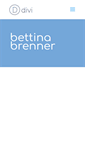 Mobile Screenshot of bettinabrenner.com